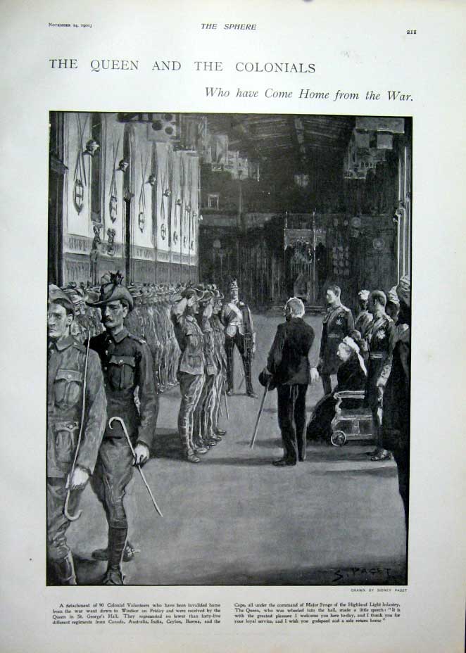 Original Old Antique Print The German Emperor Queens Grandson 1900 Portrait 20th