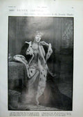 Original Old Antique Print Theft Nelso Relics From Grenwich Hospital 1900 20th