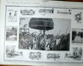 Original Old Antique Print King Akim & End War In Ashanti 1900 Af Victorian
