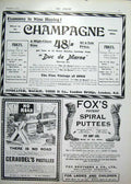 Old Antique Print Champagne @ 48/- Case Party Is On Me At These Prices !!