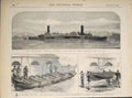 Original Old Antique Print Portrait Assheton Cross Lord John Manners Mp 1874