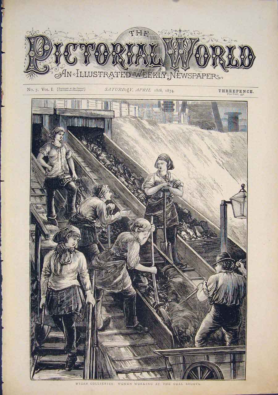 Original Old Antique Print Joyous Consecration Boeker 1874 19th