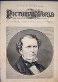 Original Old Antique Print Portrait Earl Derby Lord Rector Edinburgh University