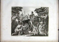 Original Old Antique Print Christ'S Entry Into Jerusalem Life Jesus Christ 1863