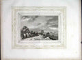 Original Old Antique Print Mount Tabor From Life Jesus Christ 1863 Victorian
