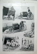 Original Old Antique Print The Mystery Yule Tide Fine Art 1904 20th Century