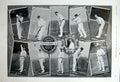 Old Antique Print 1904 Cricket Champion Lancshire Won 16 Drawn 10 Lost 0 20th