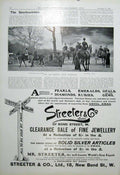 Original Old Antique Print Berkley Fox Hounds 1904 20th Century