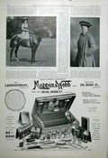 Old Antique Print Miss Haines Horsewoman Mrs Vincent Leicester Golf Club