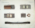 Original Old Antique Print C1845 H/C Natural History Plate Ccxc1 19th