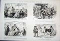 Original Old Antique Print Mr Punch Second Series By John Leech 1878 Victorian