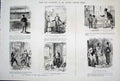 Original Old Antique Print By John Leech Life & Character Mr Punch C1878 19th