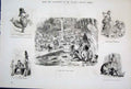 Original Old Antique Print Ref.12 Life & Character John Leech Mr Punch