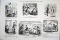 Original Old Antique Print By John Leech Mr Punch Tird Series C1878 Victorian