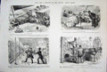 Original Old Antique Print Ref.14 Third Series Mr Punch John Leech C1878