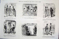 Original Old Antique Print C1878 By John Leech Mr Punch Third Series Victorian