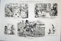 Original Old Antique Print Life & Character By John Leech Mr Punch*5