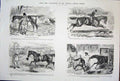 Original Old Antique Print Life & Character By John Leech