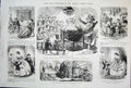 Original Old Antique Print By John Leech Mr Punch Third Series C1878 Victorian