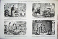 Original Old Antique Print Third Series Mr Punch C1878 By John Leech Victorian