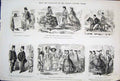 Original Old Antique Print Life & Character Mr Punch 4Th Series By Leech
