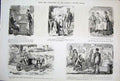Original Old Antique Print C1878 By John Leech Mr Punch 4Th Series Victorian