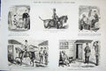Original Old Antique Print 4Ht Series Mr Punch By John Leech C1878