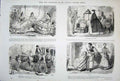 Original Old Antique Print Mr Punch 4Th Series By John Leech C1878