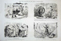 Original Old Antique Print C1878 Life & Character Leech 19th Century