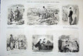 Original Old Antique Print By John Leech Mr Punch 4Th Series C1878