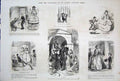Original Old Antique Print Life & Character Mr Punch 4Th Series *16