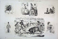 Original Old Antique Print Ref.25 C1878 John Leech Mr Punch 4Th Series