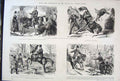 Original Old Antique Print SeriesMr Punch By John Leech *36