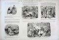 Original Old Antique Print Ref.31 Mr Punch Fifth Series John Leech C1878