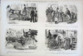 Original Old Antique Print C1878 Mr Punch 5Th Series By John Leech Victorian