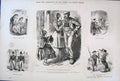 Original Old Antique Print Mr Punch 5Th Series By John Leech C1878