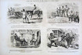 Original Old Antique Print C1878 By John Leech Mr Punch Fifth Series Victorian