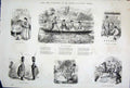 Original Old Antique Print C1878 Mr Punch By John Leech Series Five Victorian