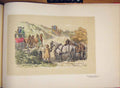 Old Antique Print Walking Ups Downs Surrey Hand Colored Drawing Fine Art