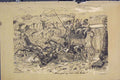 Original Old Antique Print C1881 Men Shooting Horse Falling Coach 19th