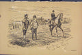 Original Old Antique Print C1881 Horse Miss Brown Rob Roy Men Country Victorian