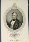 Original Old Antique Print Willard Wilmore Portrait Fine Art