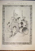 Old Antique Print Nursery Rhymes Dogs Mouse Well Aldin Dog Fine Art 1905 20th