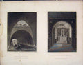 Original Old Antique Print Canal Ourcq Chapelle Expiatoire Conciergerie France