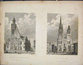 Original Old Antique Print Saint Etienne Denis France Fine Art