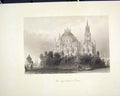 Original Old Antique Print Kings Chapel Dreux France Fine Art