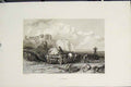 Original Old Antique Print Dieppe France Stanfield Fine Art C185 19th