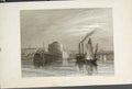Original Old Antique Print Havrer France Turner Fine Art C1852 19th