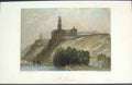 Original Old Antique Print St Florents France Turner Colour Fine Art