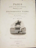 Original Old Antique Print Equestrian Statue Henry France French C1852 Victorian